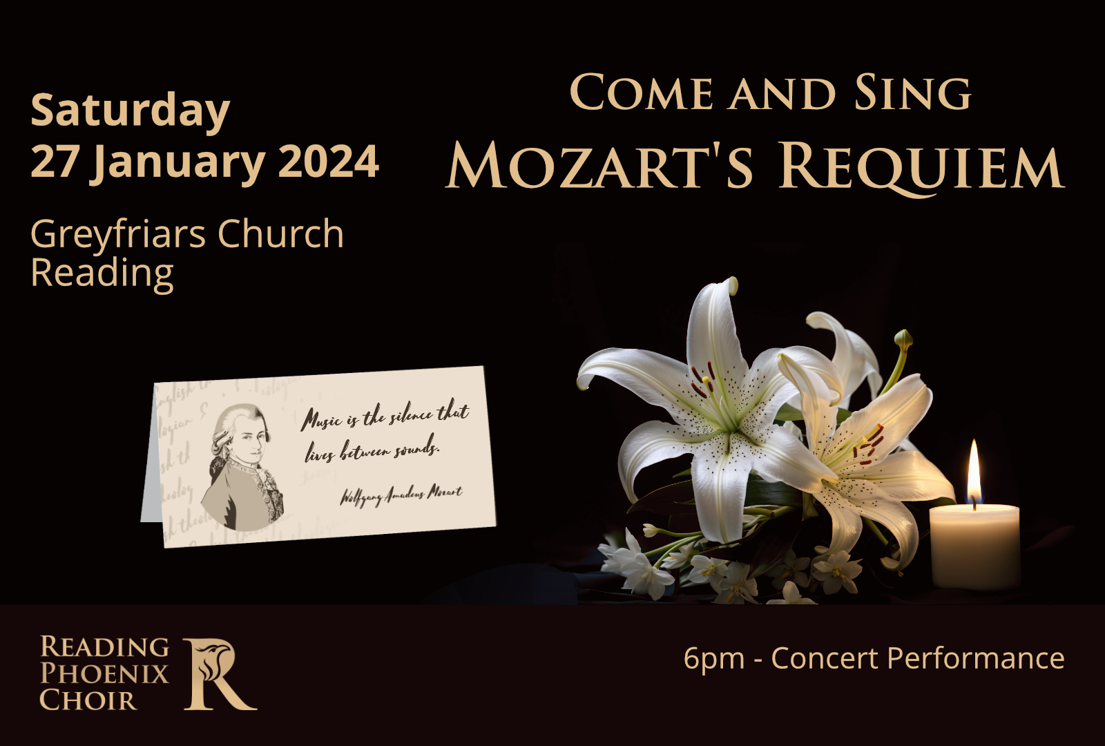 Mozart Requiem Concert Performance