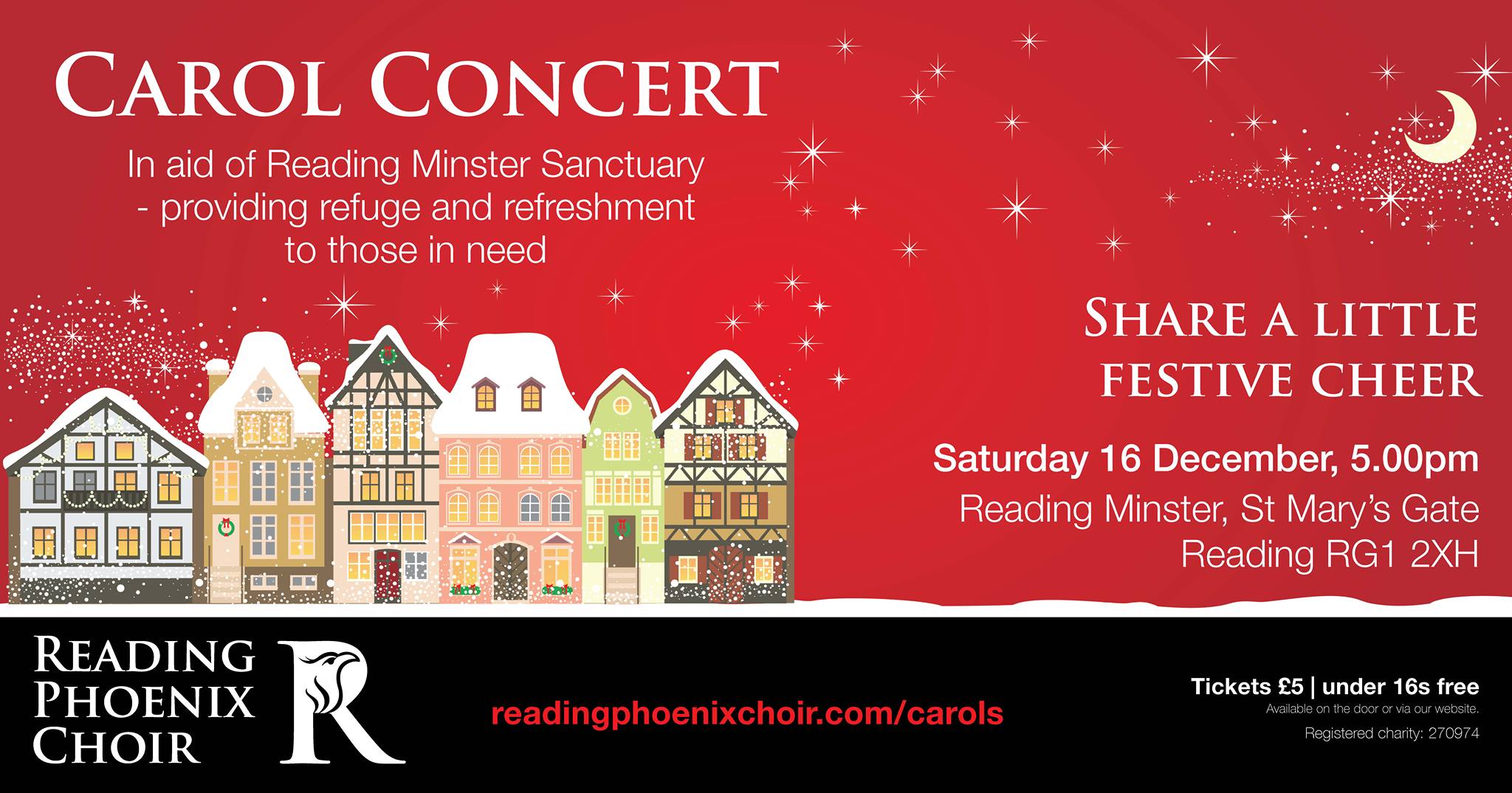 Reading Phoenix Choir offers sanctuary at Reading Minster this Christmas time